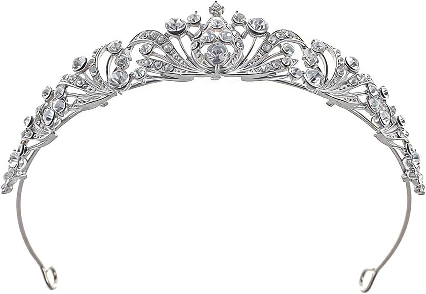 Bridal crown statement crystal