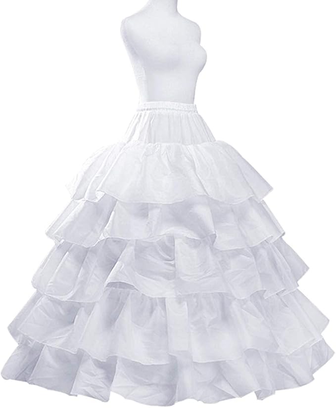 Bridal petticoat layered ruffle