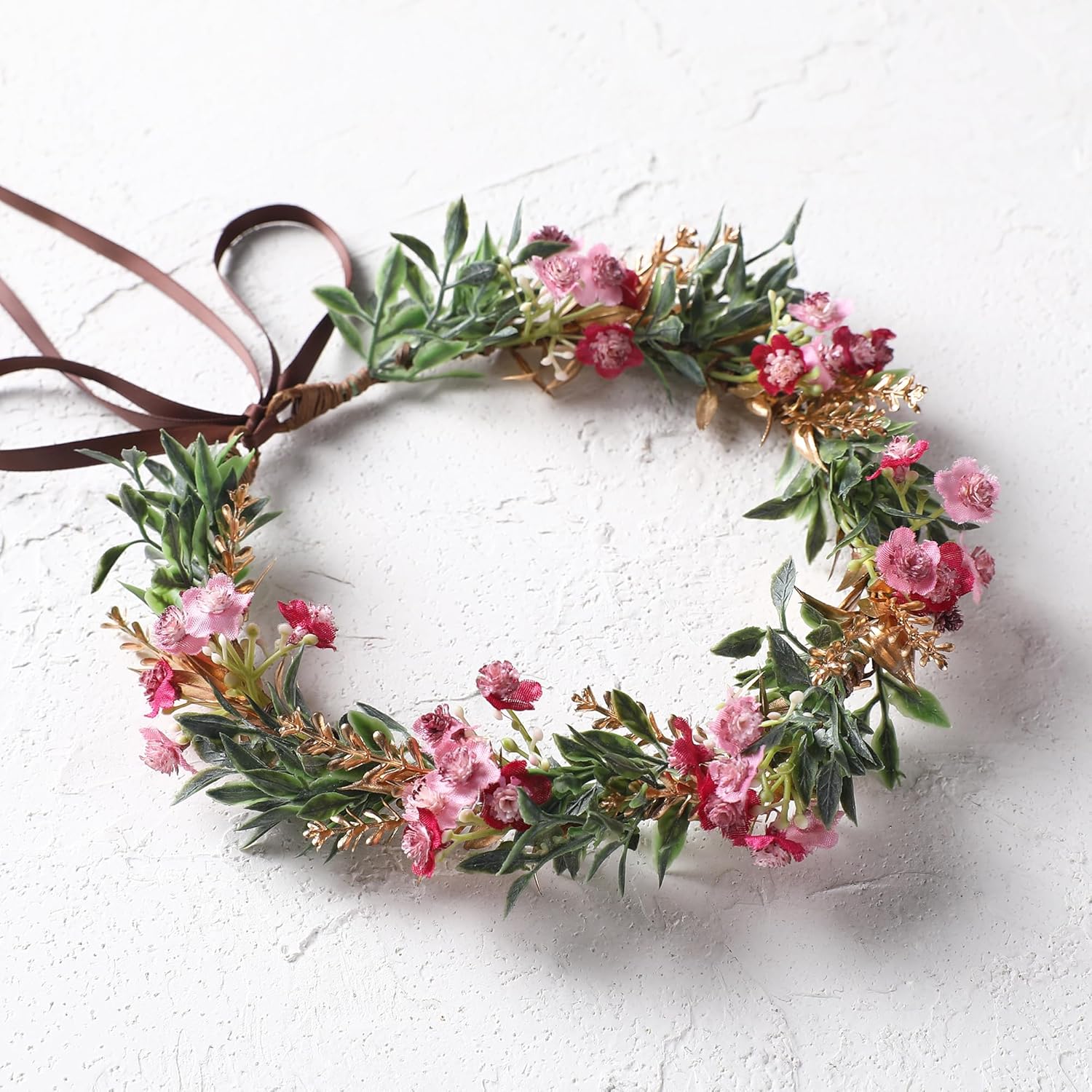 Floral Bridal Hair Wreath