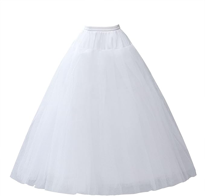 Tulle underskirt for princess gown