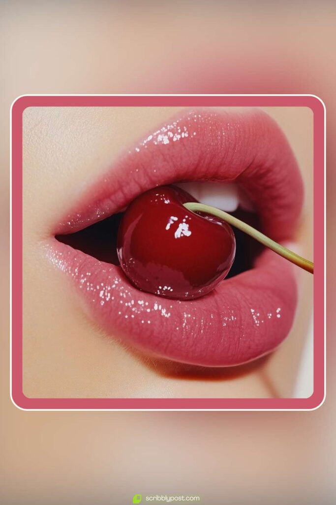 Cherry Pink Gloss Lip Combo