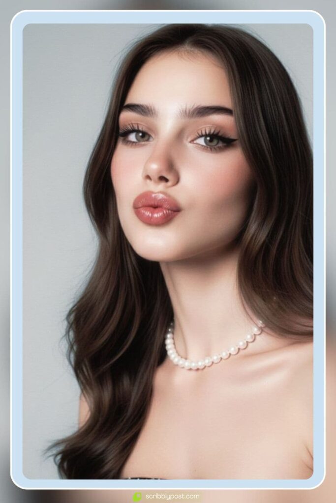 Classic Nude Glam Look