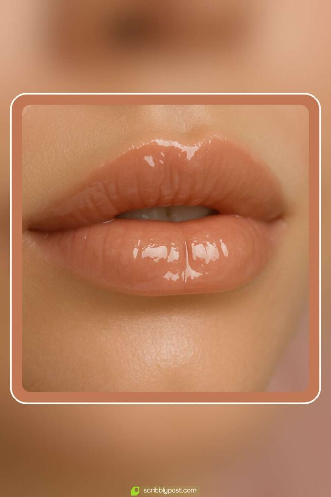 Peachy Nude Gloss Lip Combo