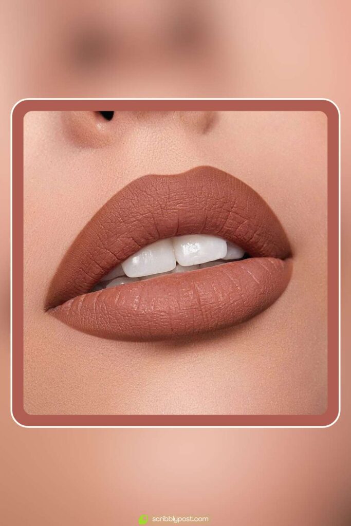 Warm Brown Nude Matte Lip Combo