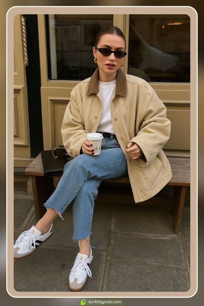 Barn Jacket, Knit, and Relaxed Denim 