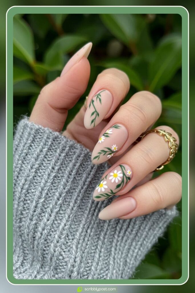 Floral Nail Art
