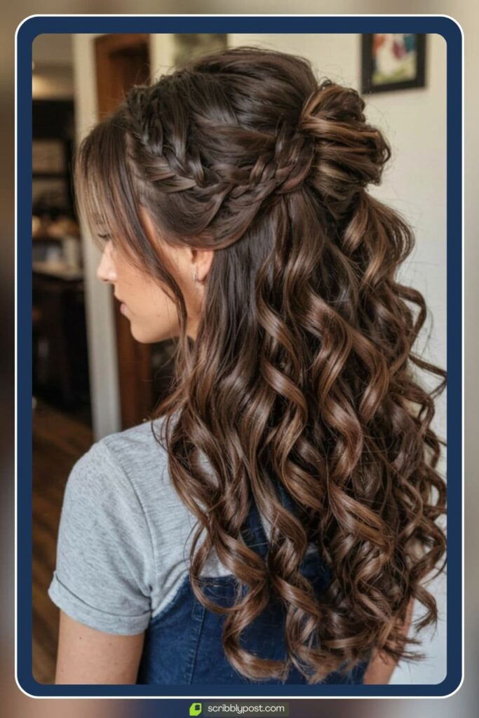 Half Up Half Down Hairstyle 