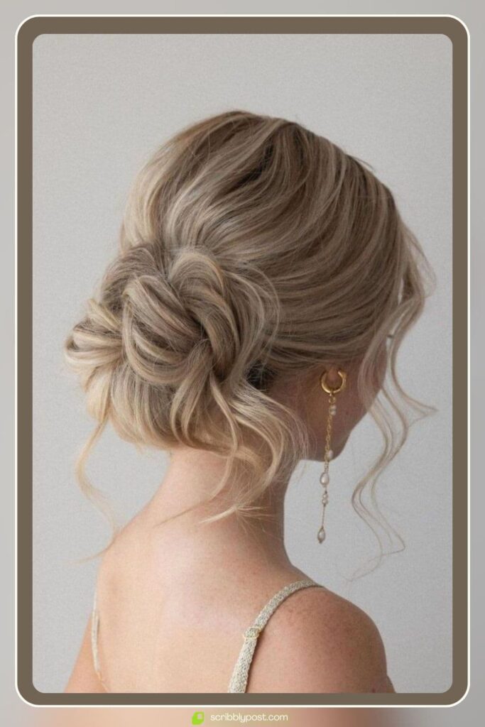 Messy Bun Hairstyle 