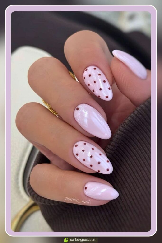 Minimal Dot Nail Art