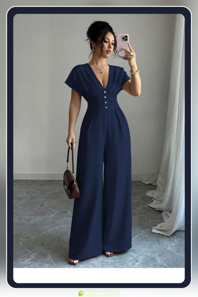 Polished Crepe Jumpsuit