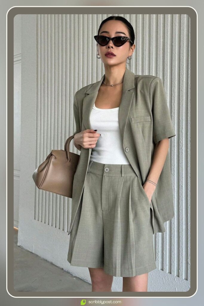 Soft-Tailored Shorts Suit
