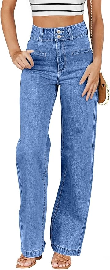 Straight-leg jeans 