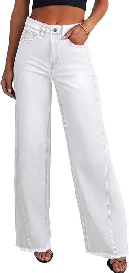 white jeans