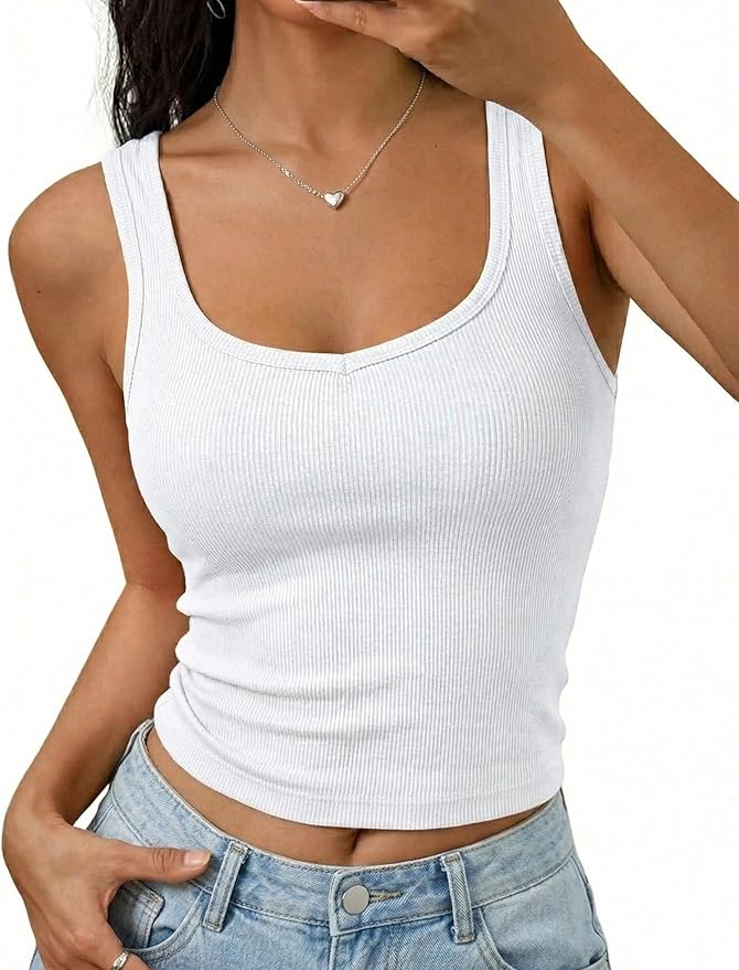 White Tank Top