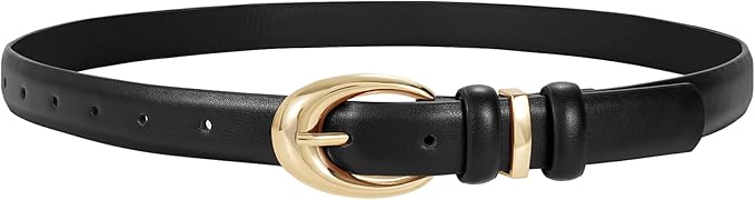 Black Leather Belt