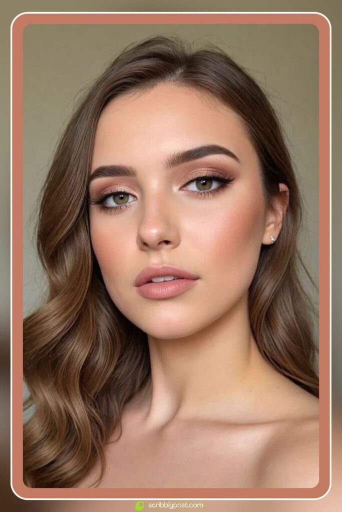 Brown Smoky Soft Glam