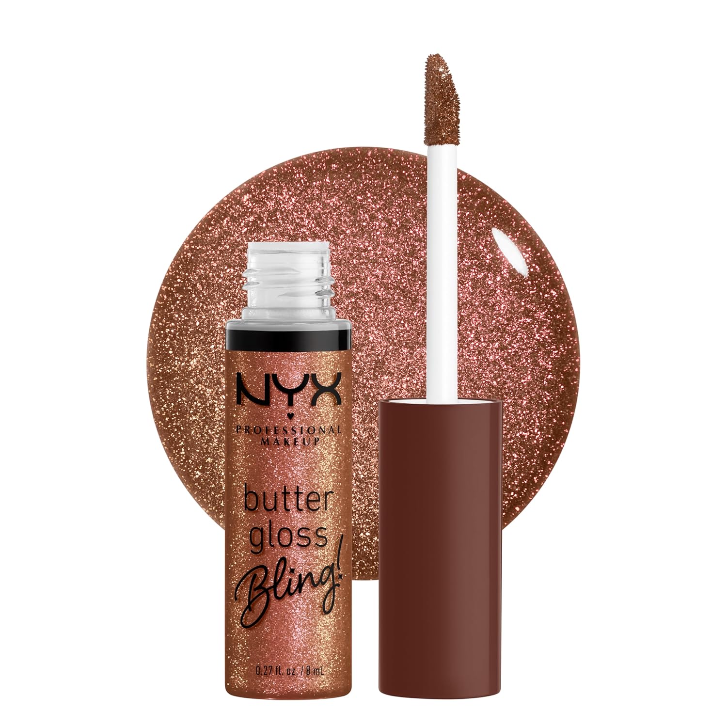 Brown Shimmer Lip Gloss