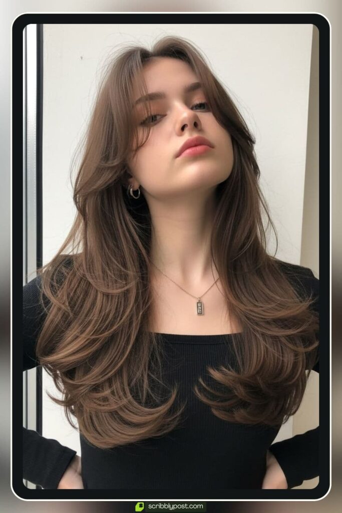 Butterfly Haircut for Thin Hair with Soft Layers