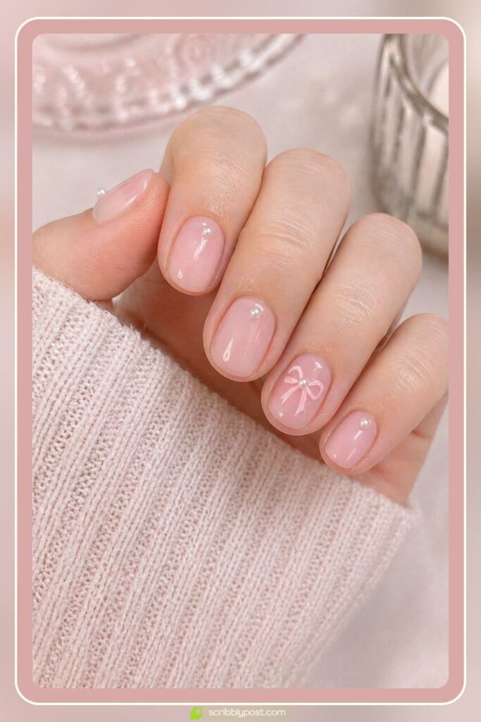 Coquette Nails Short Length Version