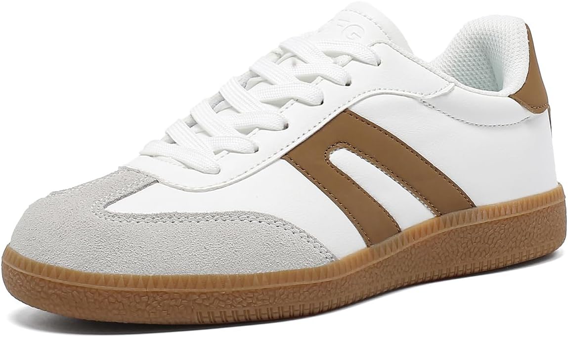 Cream Retro Sneakers