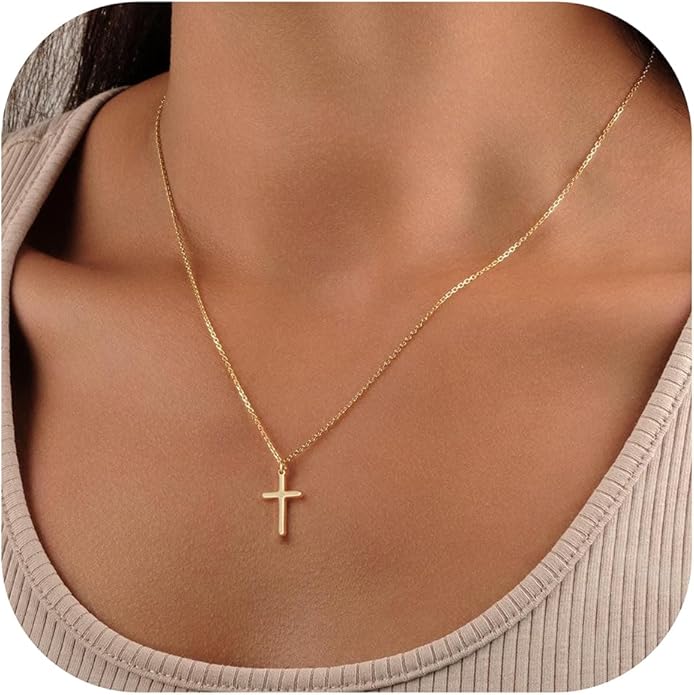 Gold Cross Necklace