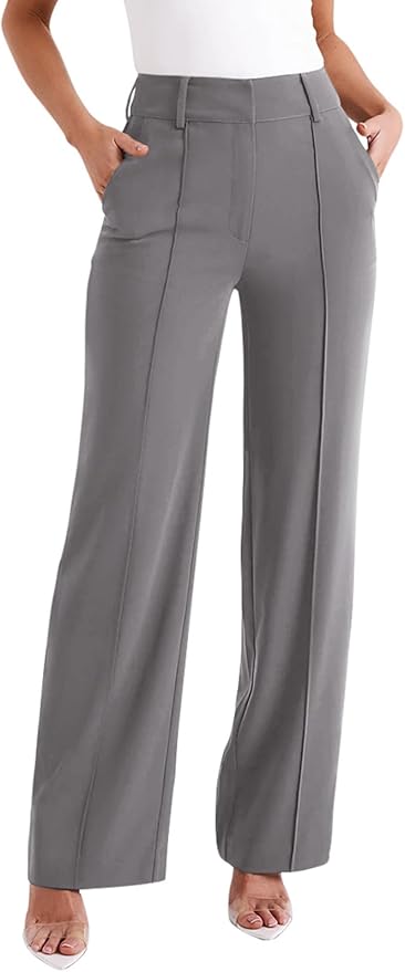 High-waisted Tailored Trousers
