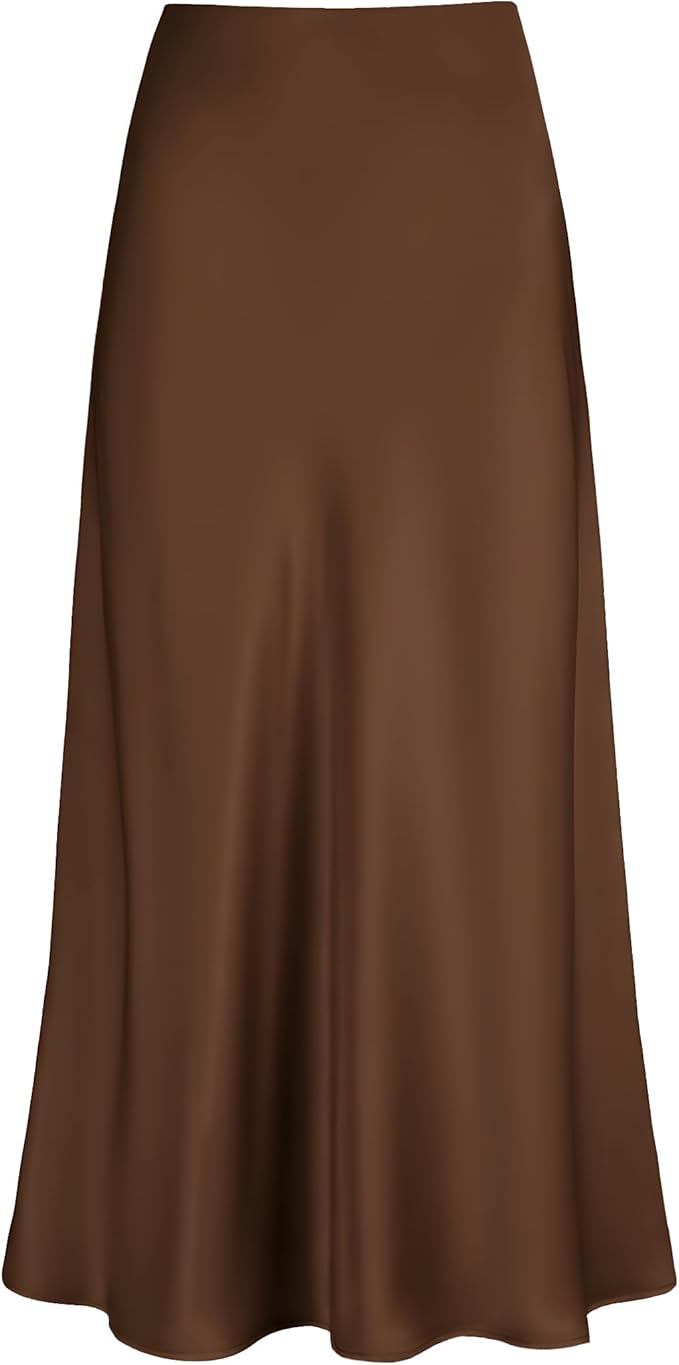 Satin Maxi Skirt