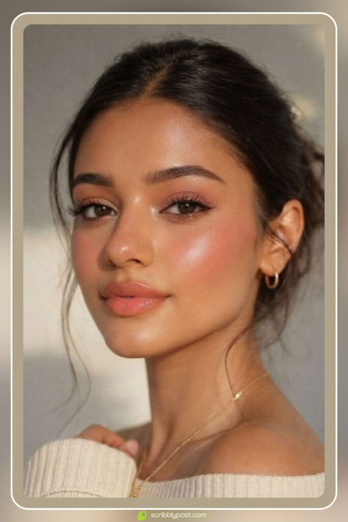 Soft Glam Prom Makeup