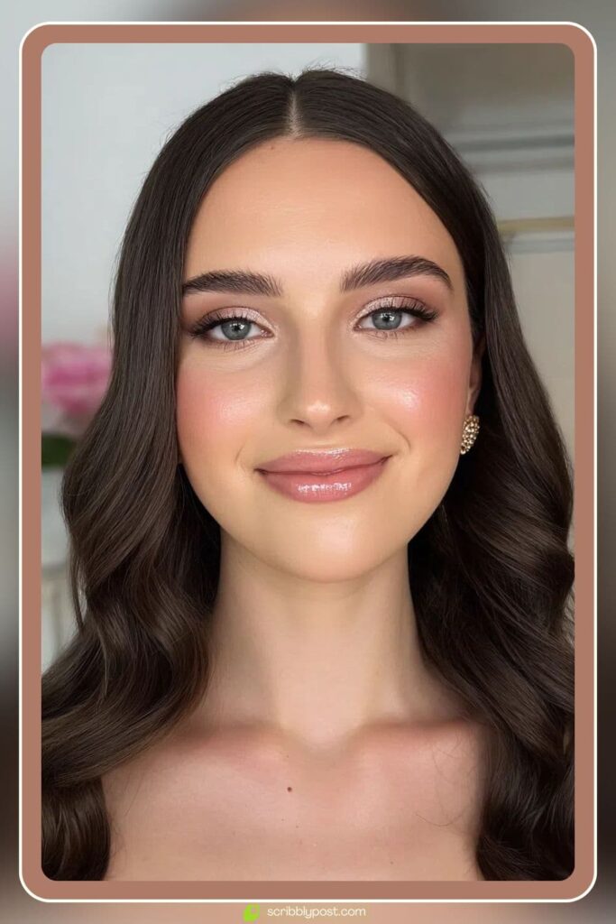Soft Glam Wedding Makeup Look
