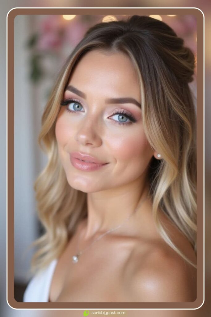 Soft Glam for Blue Eyes