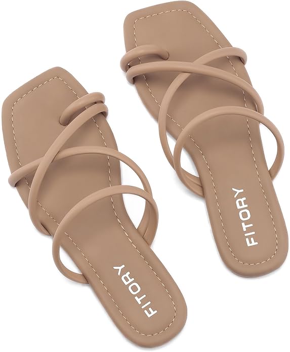 Strappy Flat Sandals