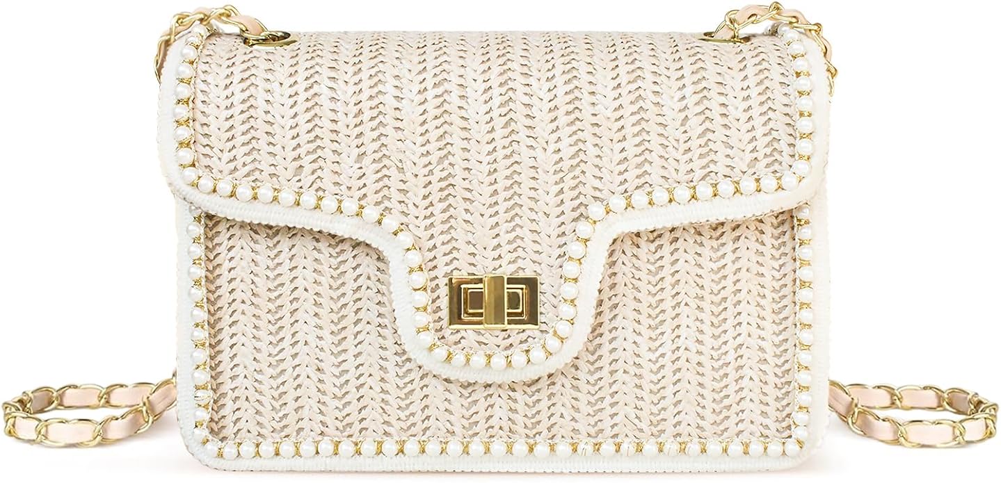 Straw Crossbody Bag