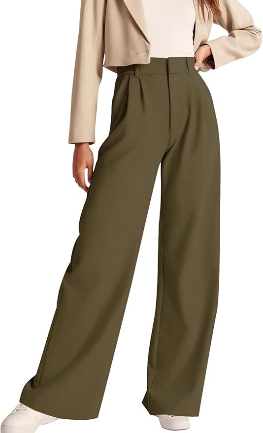 Tailored Straight-cut Trousers