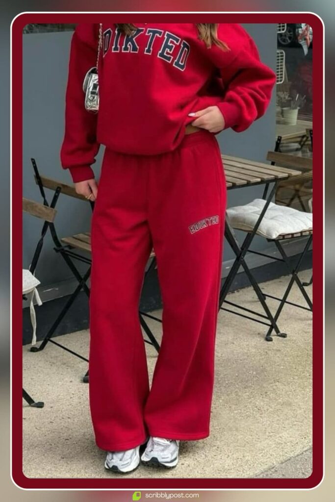 Team-Color Matching Sweatsuit