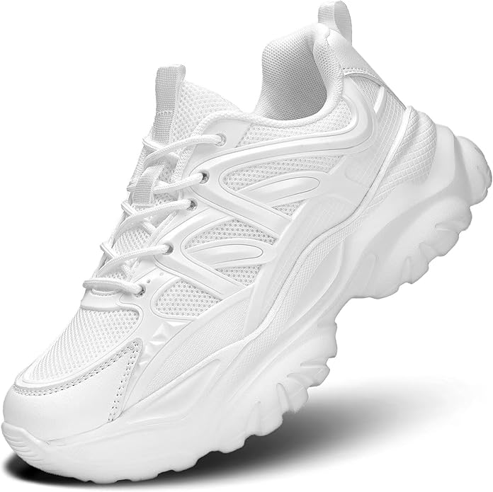 White Chunky Sneakers