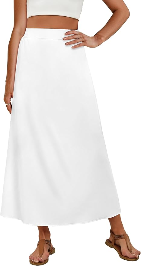 White Maxi Skirt