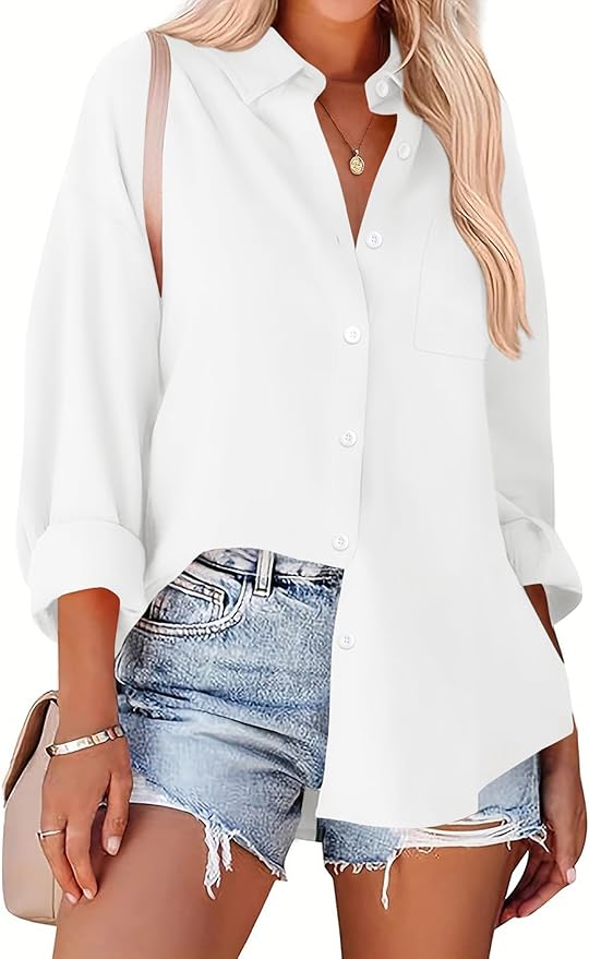 White Button Down Shirt