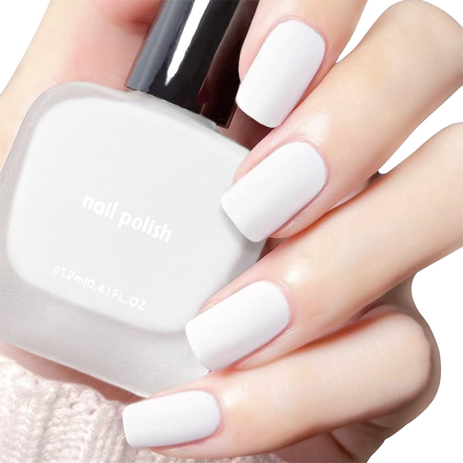 White Matte Nail Polish