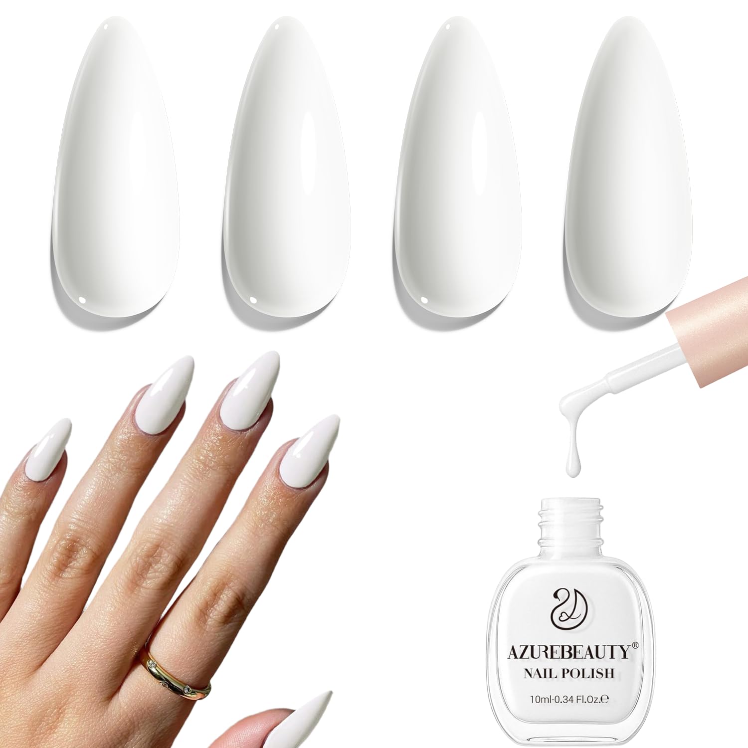 White Quick-dry Nail Polish