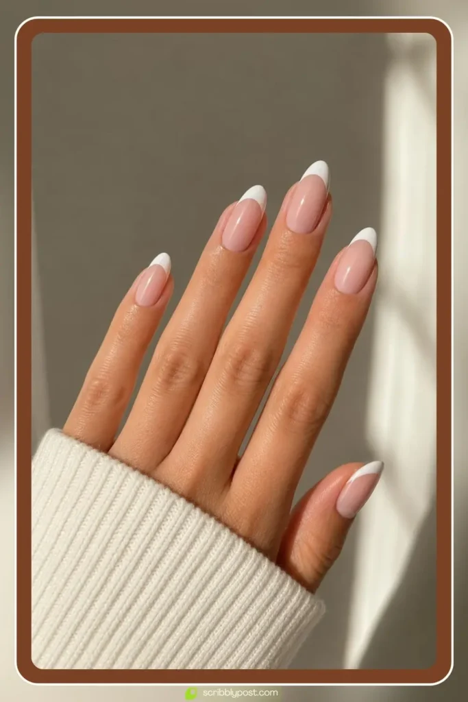 Almond French Tips
