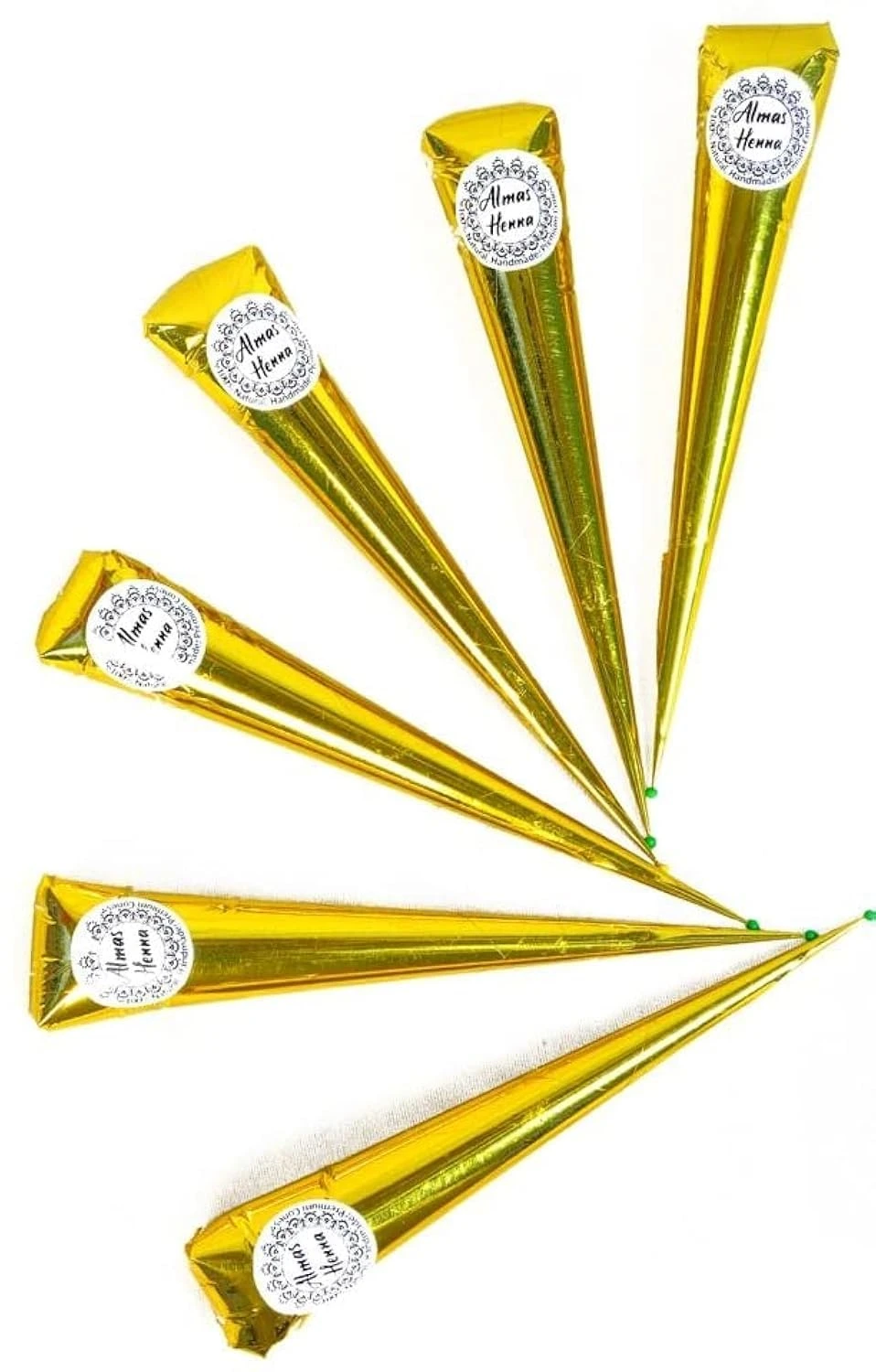 Arabic Floral Henna Cone Fine Tip