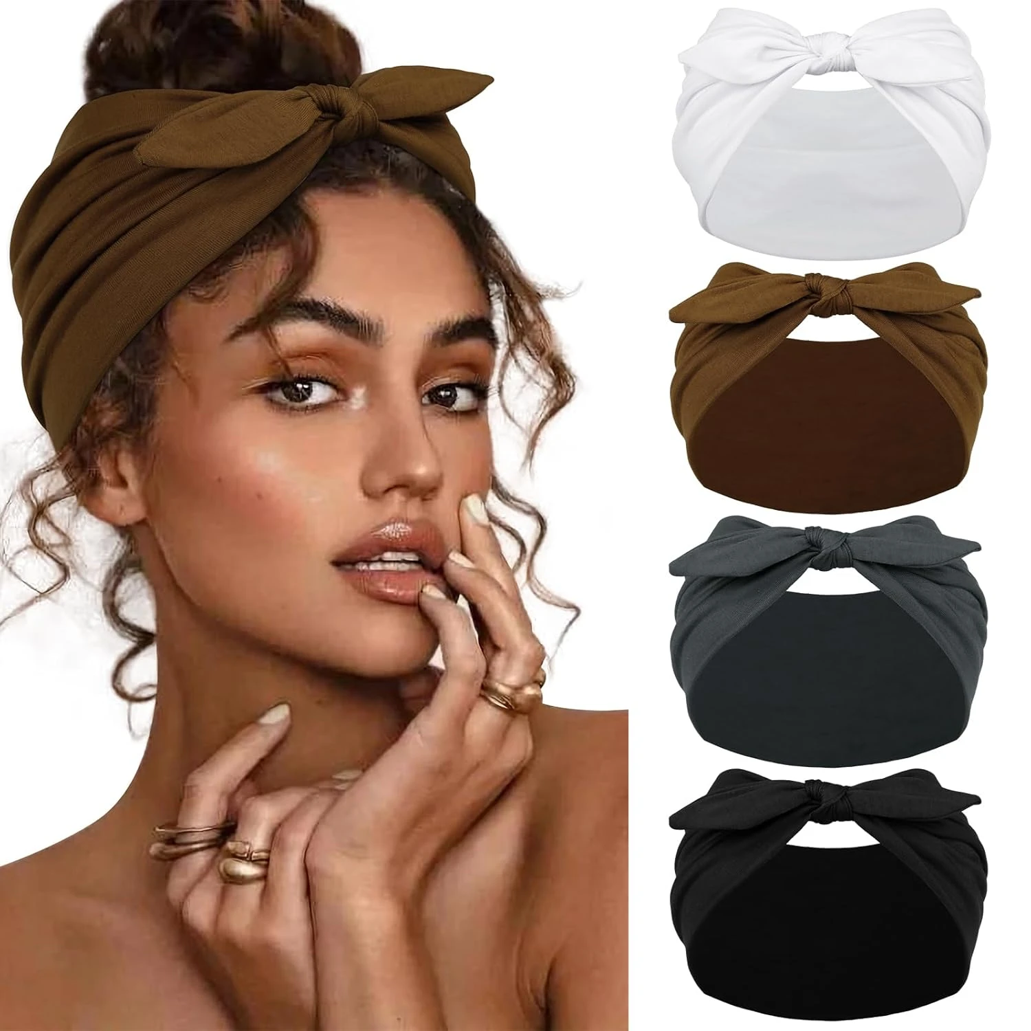 Bandana Bun Wrap Women