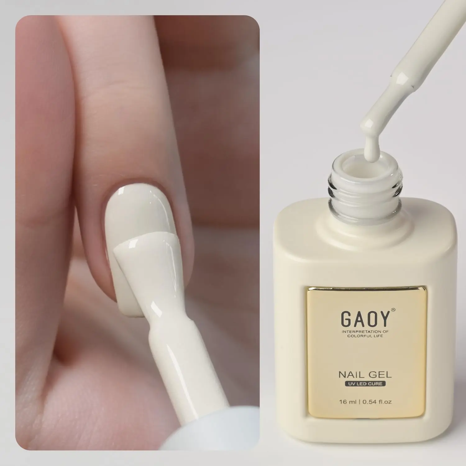 Beige Gel Nail Polish
