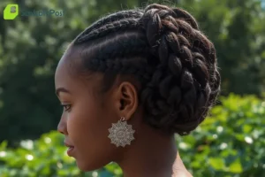 Braided Updo Natural Hair Styles