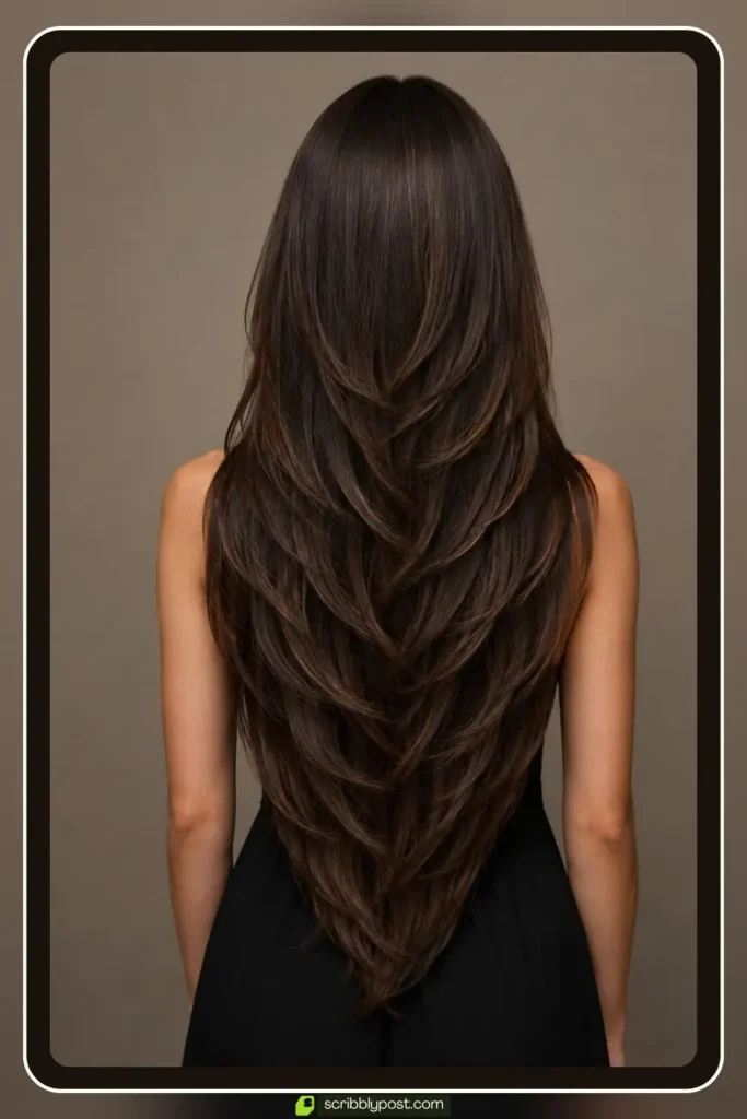 Cascading V-Cut Layers