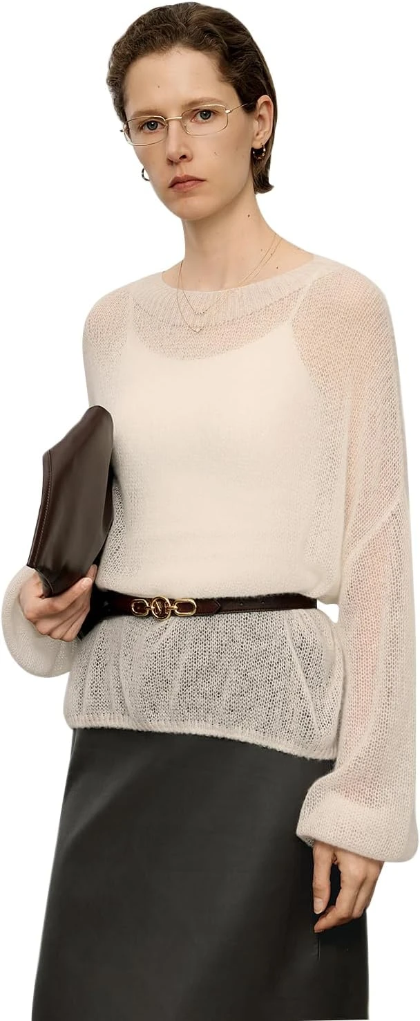 Cashmere Crewneck Sweater Women