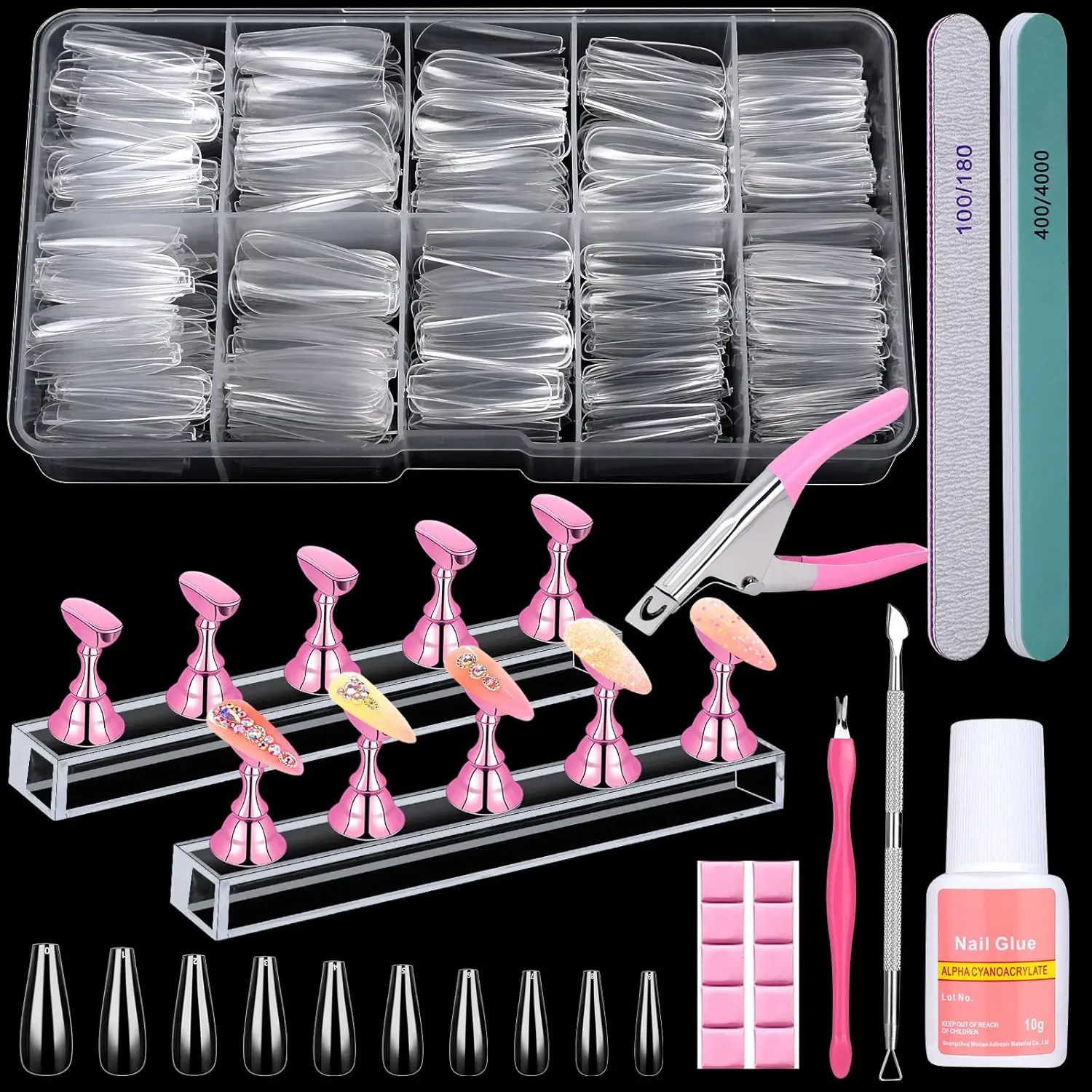 Coffin Nail Tips Kit