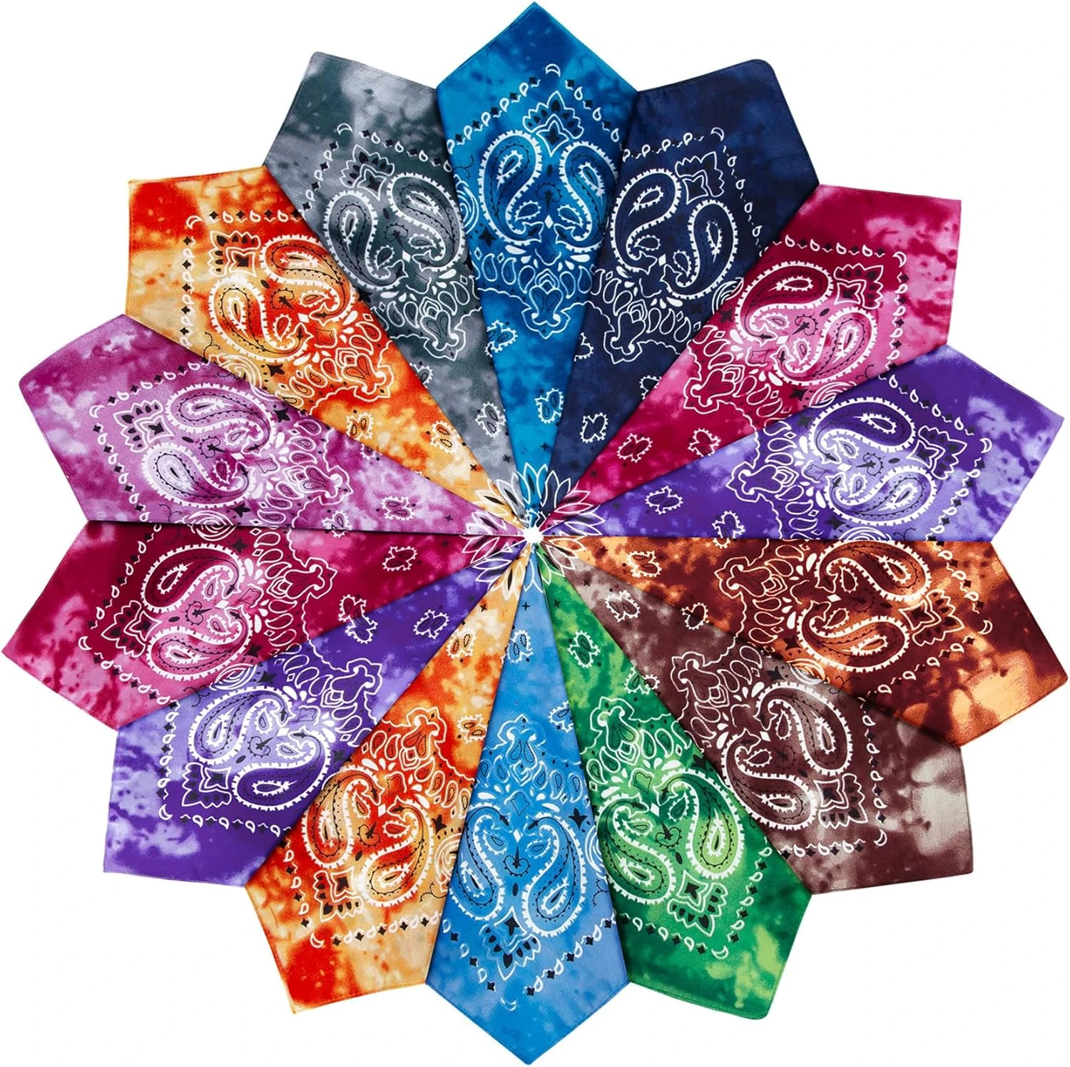 Colorful Bandana For Braiding Women