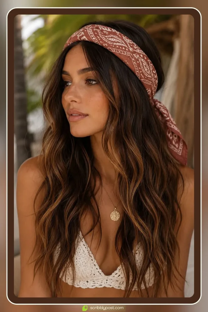 Crown Wrap with Loose Waves