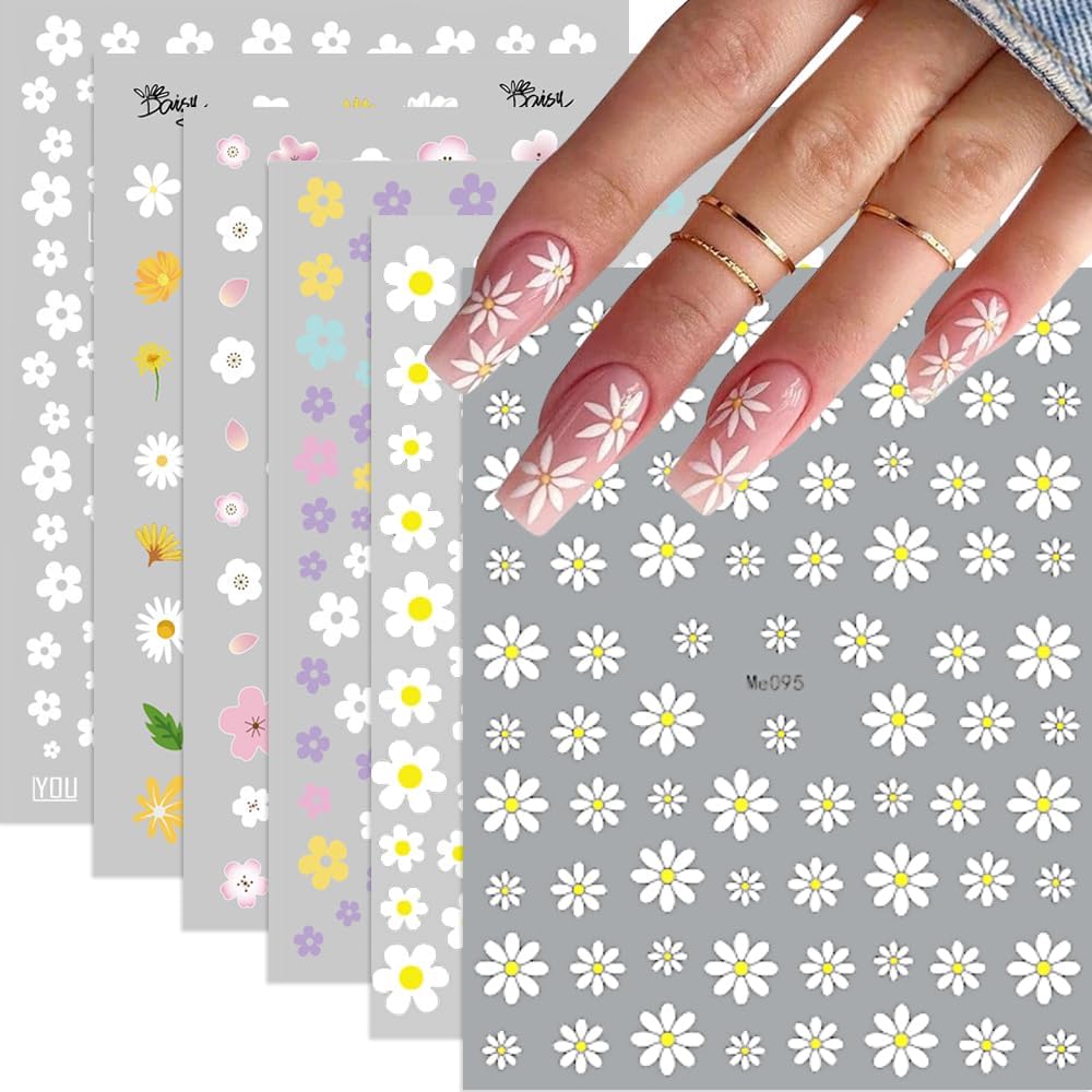 Daisy Nail Art Stamp Kit